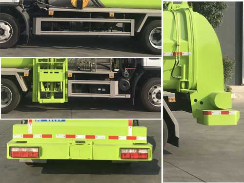 程力威牌CLW5100TCA6ZS型餐廚垃圾車 程力威牌CLW5100TCA6ZS型餐廚垃圾車